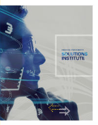 Drexel University Solutions Institute brochure front cover